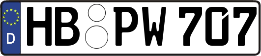 HB-PW707