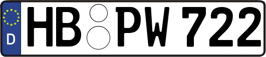 HB-PW722