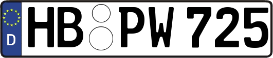 HB-PW725