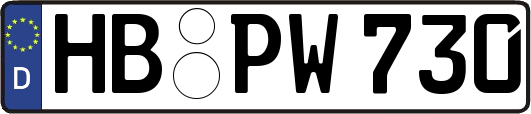 HB-PW730