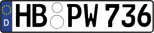 HB-PW736