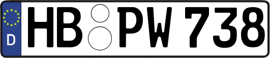 HB-PW738