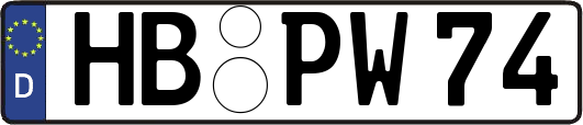 HB-PW74