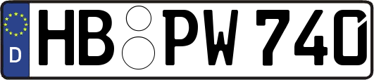 HB-PW740