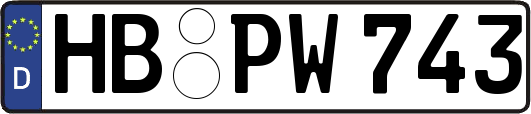 HB-PW743
