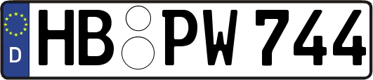 HB-PW744