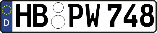 HB-PW748