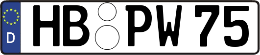 HB-PW75