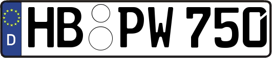 HB-PW750