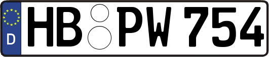 HB-PW754