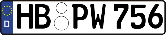 HB-PW756