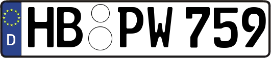 HB-PW759