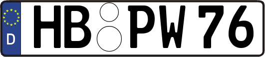 HB-PW76