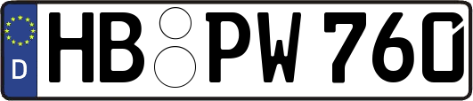HB-PW760