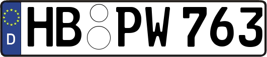 HB-PW763