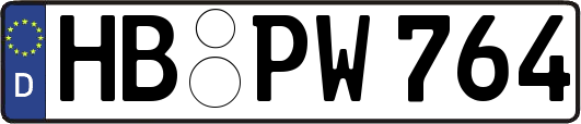 HB-PW764