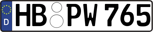 HB-PW765