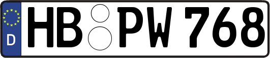 HB-PW768