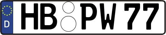 HB-PW77