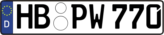HB-PW770
