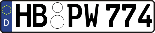 HB-PW774