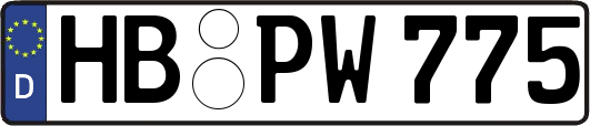 HB-PW775