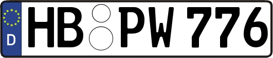 HB-PW776