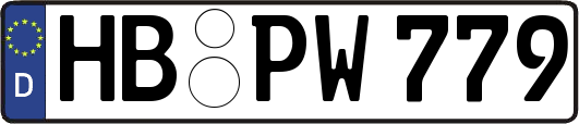 HB-PW779