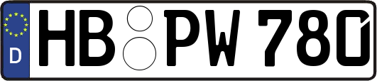 HB-PW780