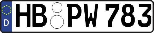 HB-PW783