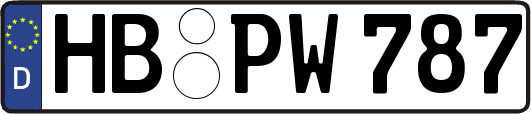 HB-PW787