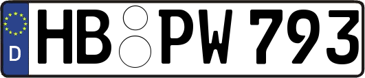 HB-PW793