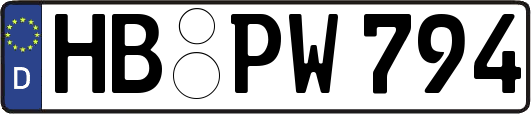 HB-PW794