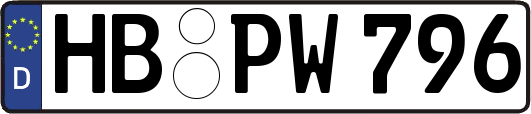HB-PW796