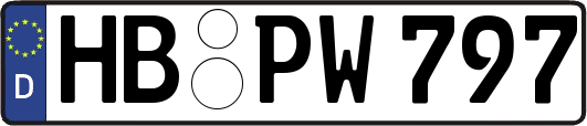 HB-PW797