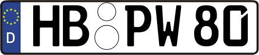 HB-PW80