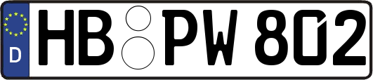 HB-PW802