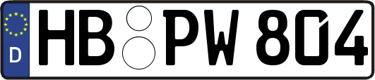 HB-PW804