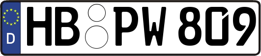 HB-PW809