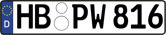 HB-PW816