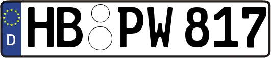 HB-PW817