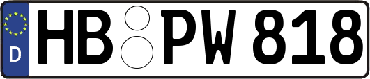 HB-PW818