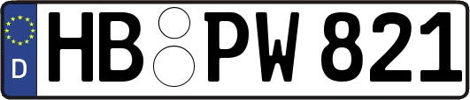 HB-PW821