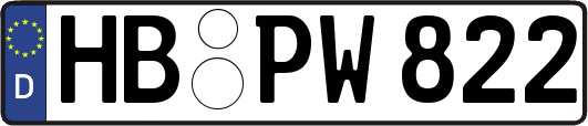 HB-PW822