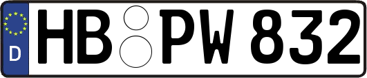 HB-PW832