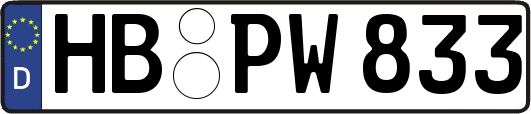 HB-PW833