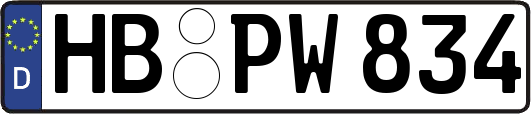 HB-PW834
