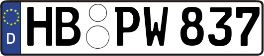 HB-PW837