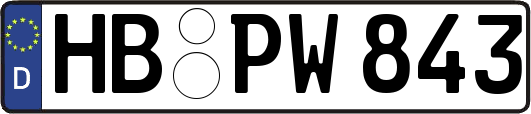HB-PW843