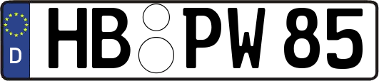 HB-PW85